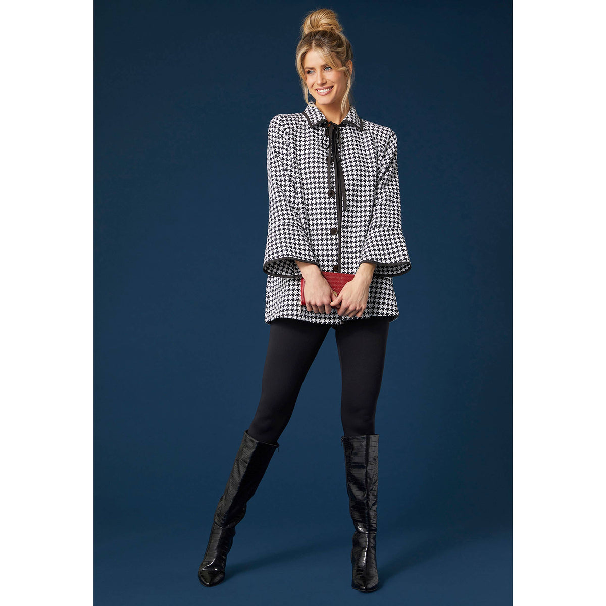 OMG Wide Waistband Leggings: Black