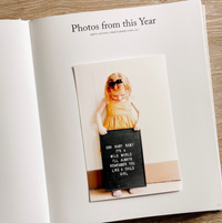 Dear Daughter Childhood Keepsake Book | Mother's Day Gift: Pink