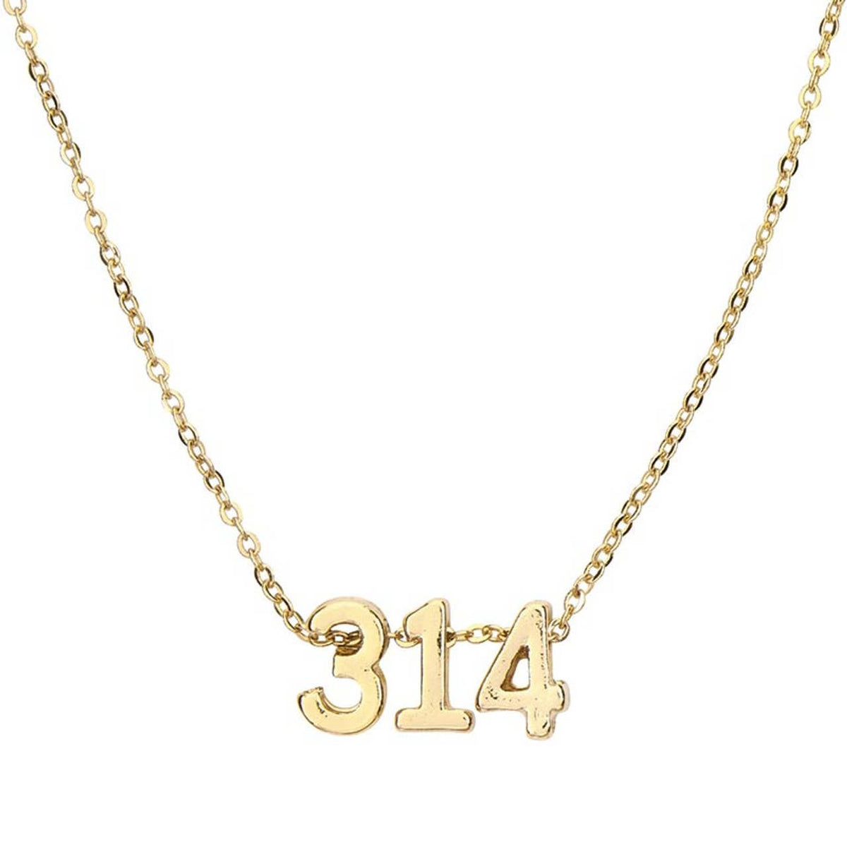 Verse Necklace Filled Display - Spring 25: Gold Plated/Pine Display / 11.5" W x 7.25" H x 1" D
