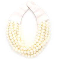 NEW CHUNKY BEADED LAYERED MAGNETIC NECKLACE
