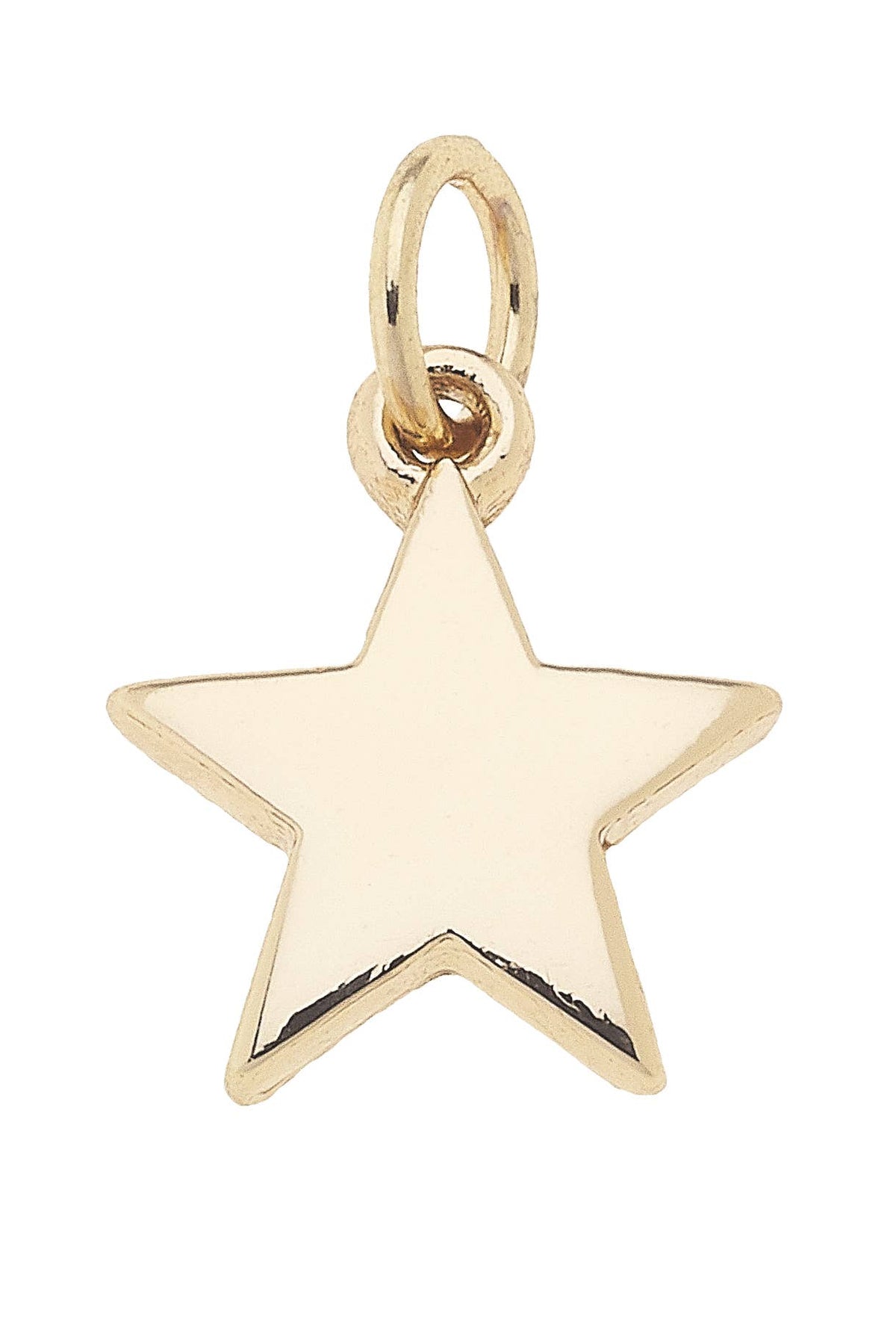 CANVAS STYLE CHARM BAR-Classic Star Charm in Shiny Gold