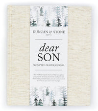 Dear Son Childhood Keepsake Book | Gift for Mom or Spouse: Blue