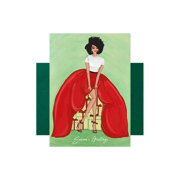 Holiday Surprise Greeting Card