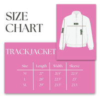 AKA Greek Apparel Pink Zip Up Track Jacket