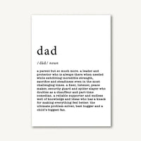 Dad Defined Greeting Card
