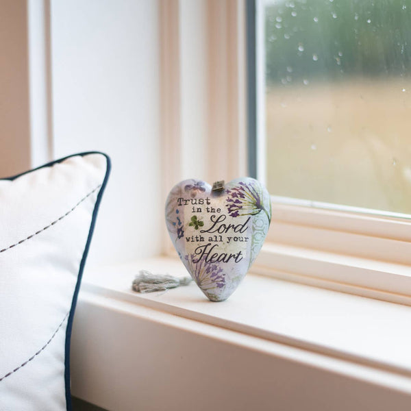 Trust In The Lord Art Heart