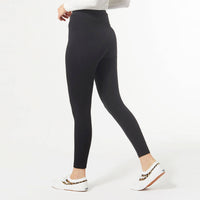 OMG Wide Waistband Leggings: Black