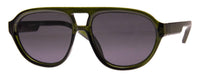Bilko - Sunglasses: Crystal Olive Green