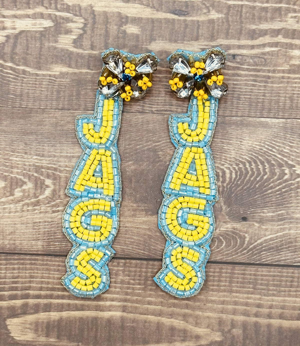 Southern Jags Beaded Earrings