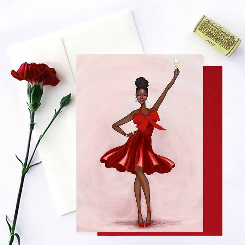 Cheers to You Greeting Card