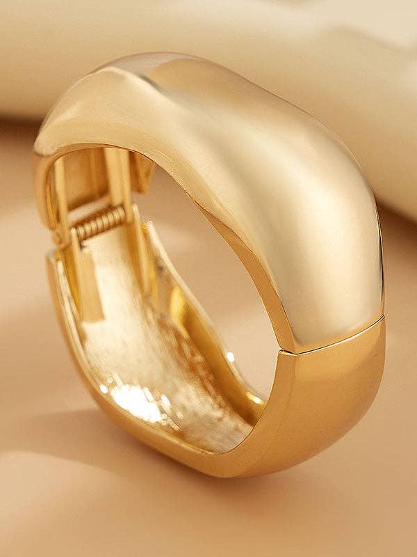 Geometric Bracelet Accessories: SILVER / B / One_size