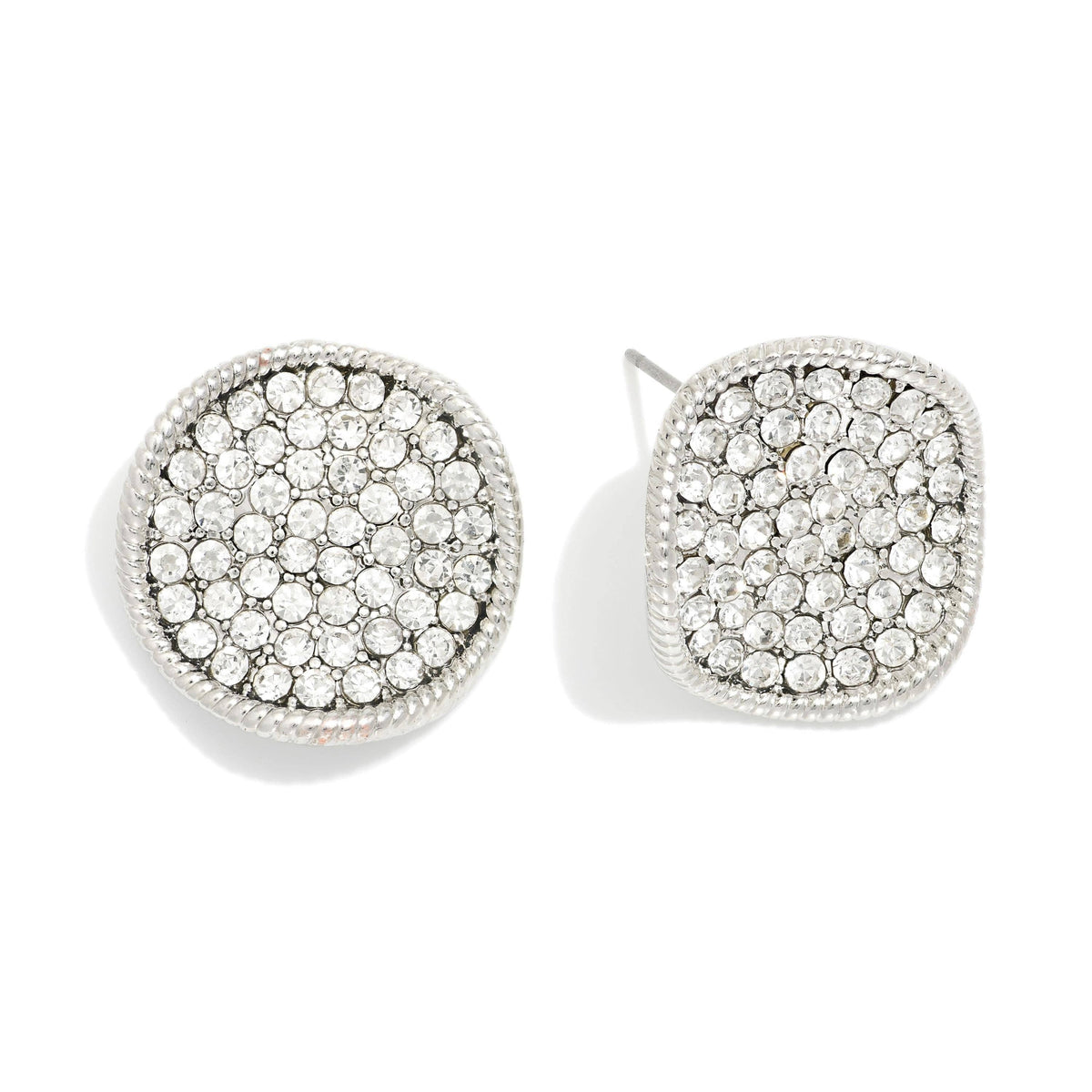 Janelle Rhinestone Stud Earrings