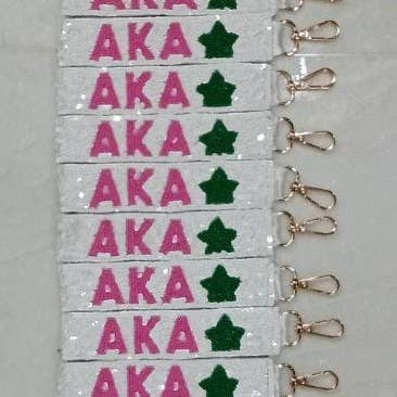 Alpha Kappa Alpha AKA Keychain