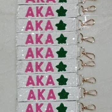 Alpha Kappa Alpha AKA Keychain