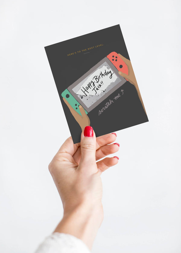 Scratch-off Next Level - Birthday / Everyday Card