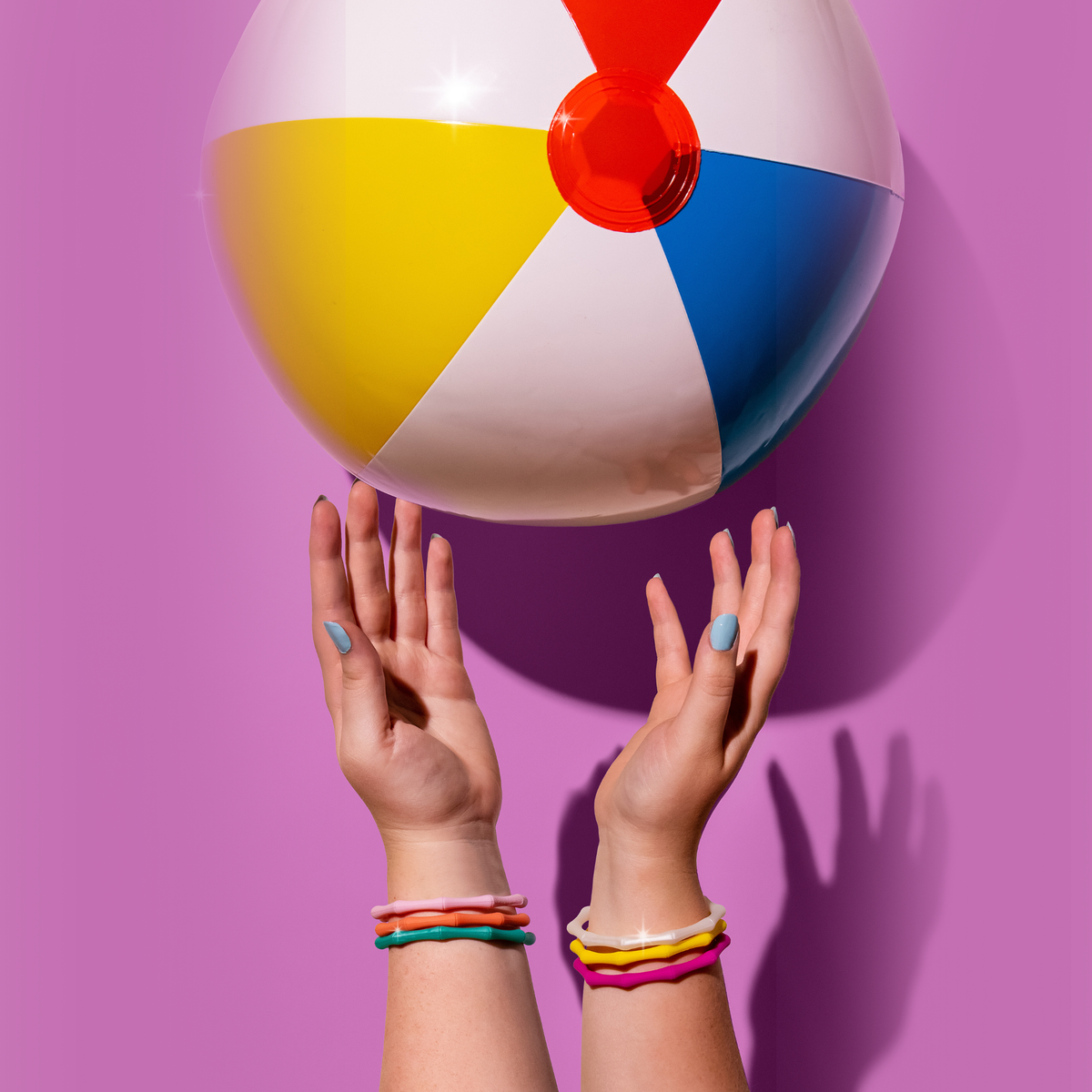 Waterproof Bamboo Bracelet | Travel-Ready Wristwear: Cloud