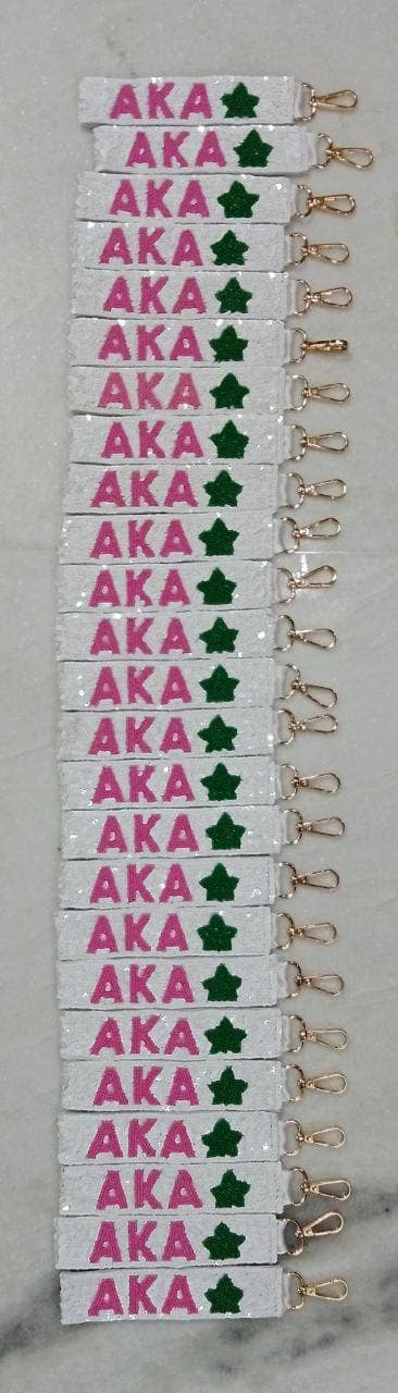 Alpha Kappa Alpha AKA Keychain