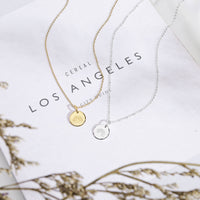 Rainbow Baby Gift for Mom – Gold Silver Charm Necklace: 14k Gold Vermeil