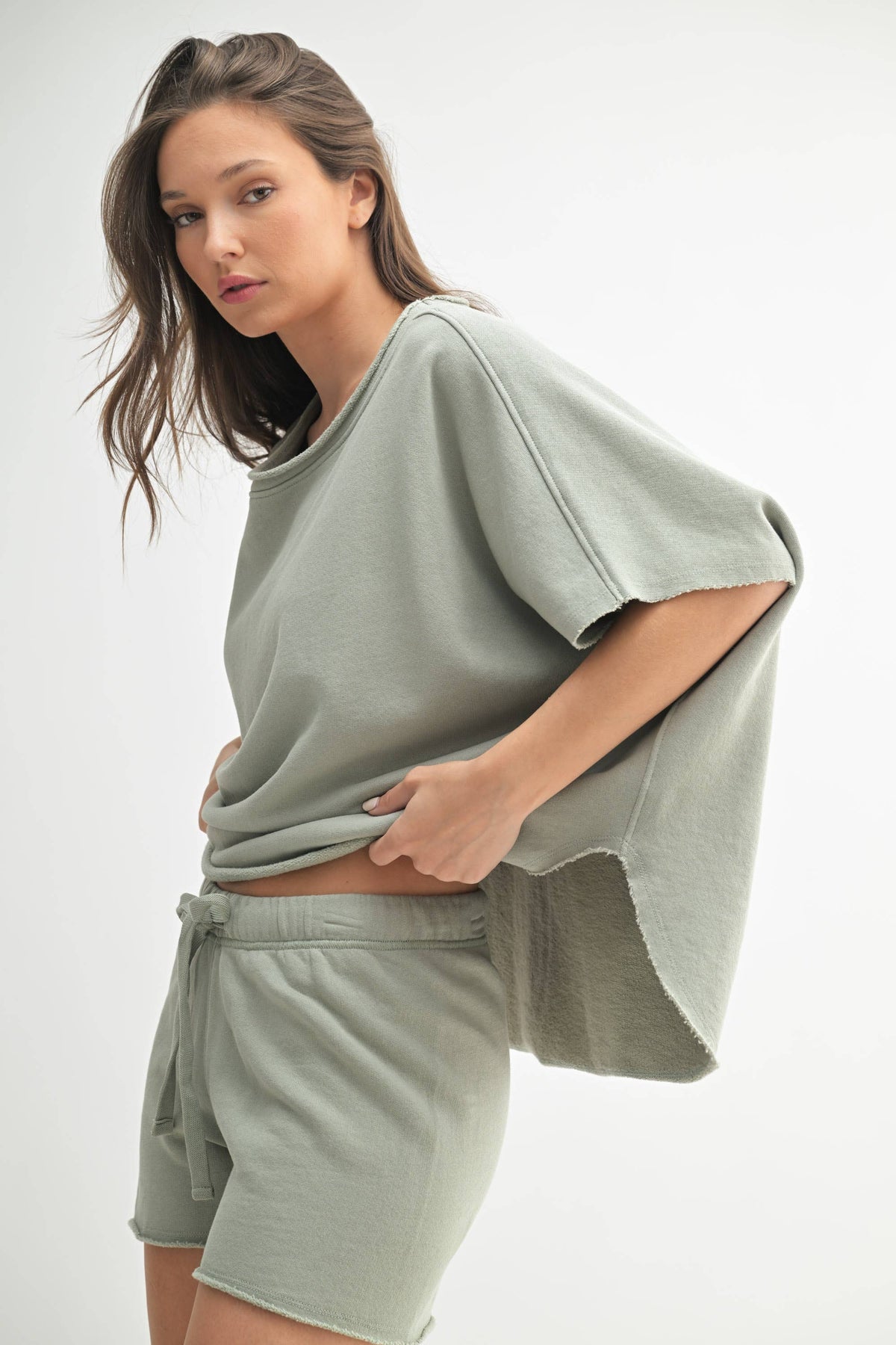 Malibu Vintage Dolman Top: SHADOW / S:M:L (2:2:2)