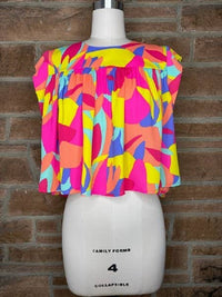 PAIGE (PRINT - SS): SUMMER FLING / L
