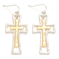 Maddie Cross Earrings