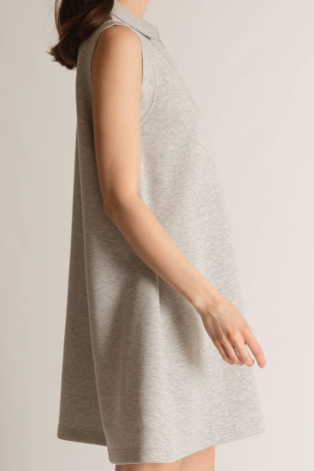 P. CILL Butter Modal Sleeveless Tennis Dress: Lemon Grass / Medium