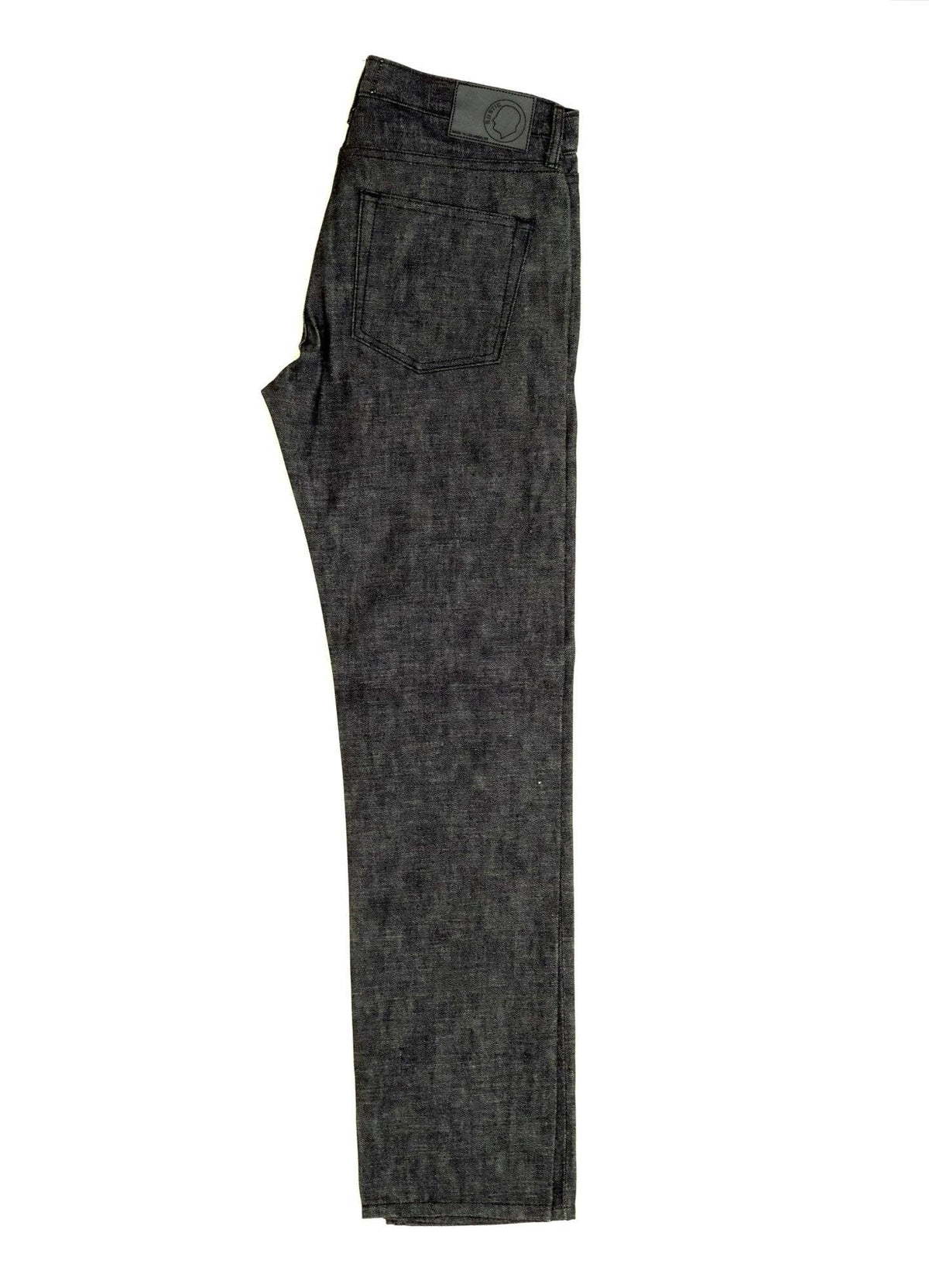 Japanese Black Raw | Slim Straight Selvedge Denim: Japanese Black Raw