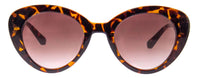 CARESS - SUNGLASSES: ORANGE/BLACK or  TORTOISE