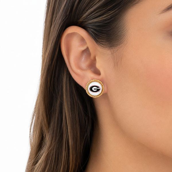 University of Georgia Pearl Studs