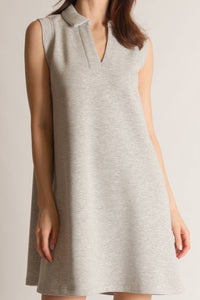 P. CILL Butter Modal Sleeveless Tennis Dress: Lemon Grass / Small