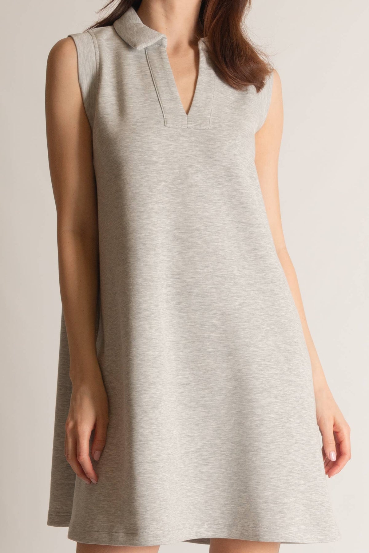 P. CILL Butter Modal Sleeveless Tennis Dress: Lemon Grass / XSmall