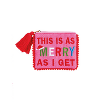 Mud Pie Holiday Pom Case