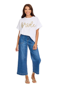 Bride Sparkle Tote or Top