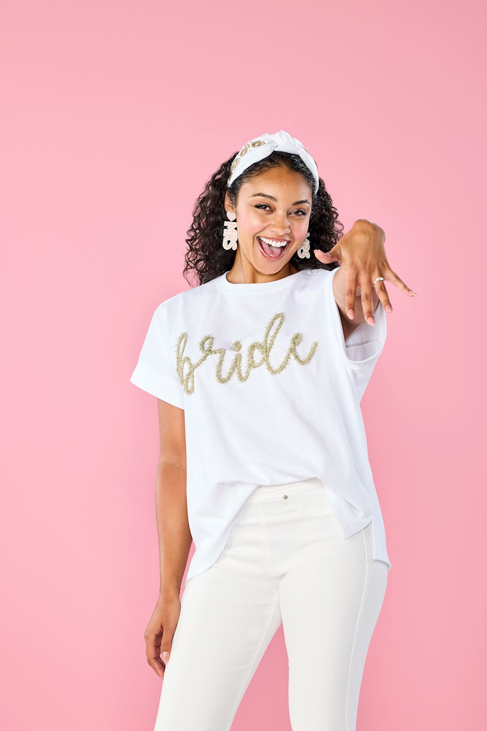 Bride Sparkle Tote or Top