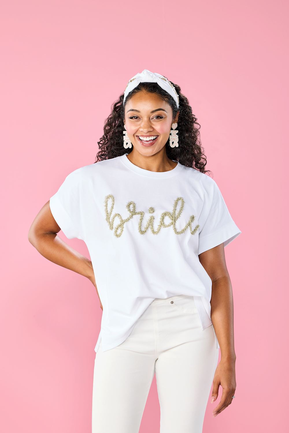 Bride Sparkle Tote or Top