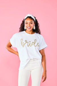 Bride Sparkle Tote or Top