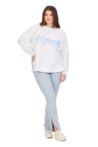 Mama Sparkle Sweatshirt (Pink or Blue)