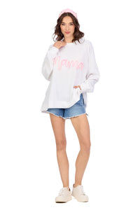Mama Sparkle Sweatshirt (Pink or Blue)