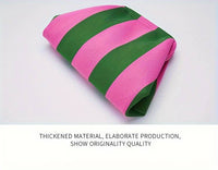 Compact Urban Chic Stripe Design Clutch Bag Makeup Pouch