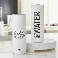 Bella Home Skinny Tumbler - Spa Water