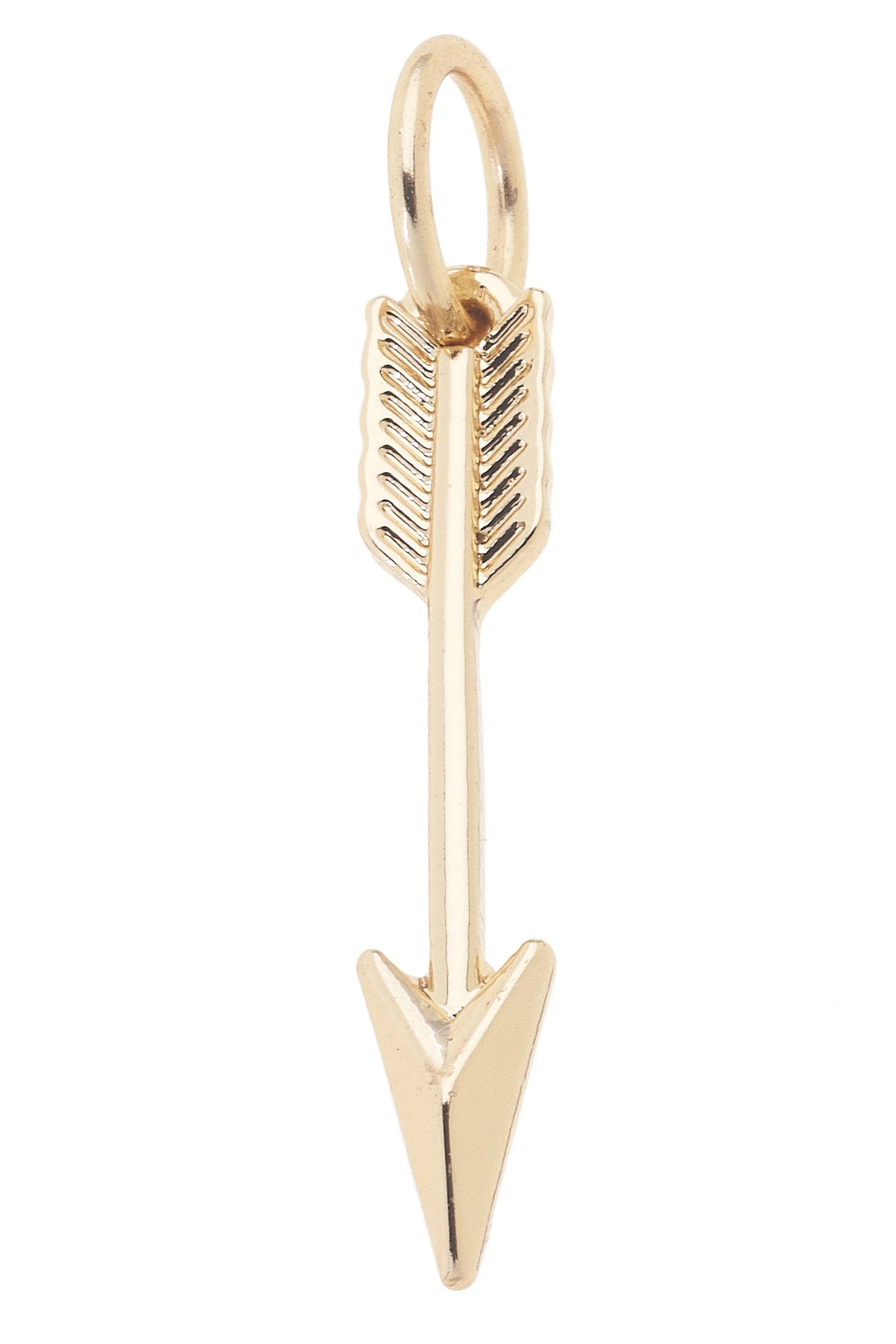 CANVAS STYLE CHARM BAR-Arrow Charm in Shiny Gold