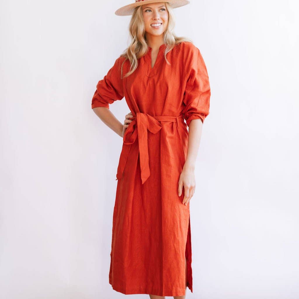 Red Tejate Dress: S