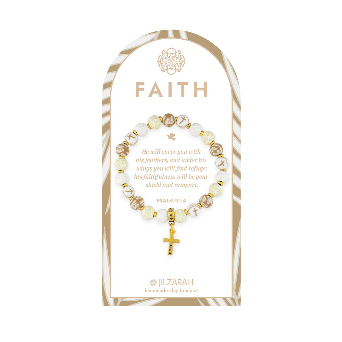 Ivory Palm Faith  JILZARAH Bracelet