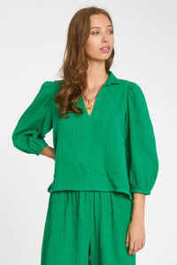 LANDRA KELLY GREEN  TOP