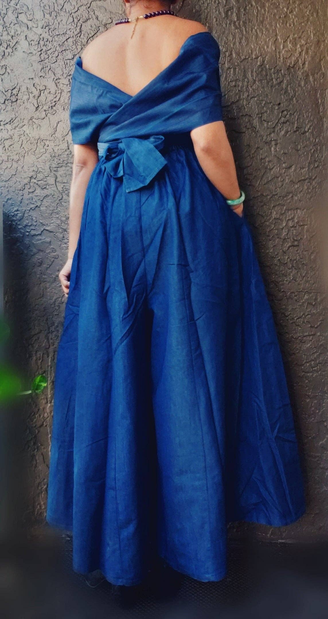 Chloe Denim Convertible Jumpsuit