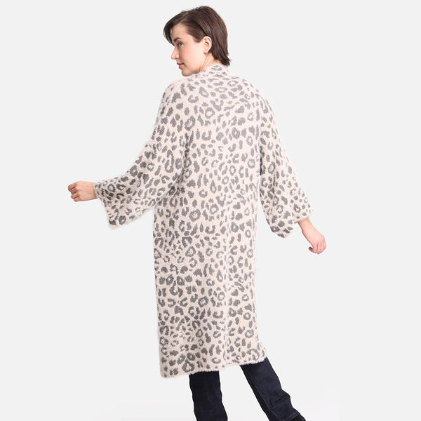 Carter Tiger Zebra or  Leopard Patterned Bell Sleeves Cardigan