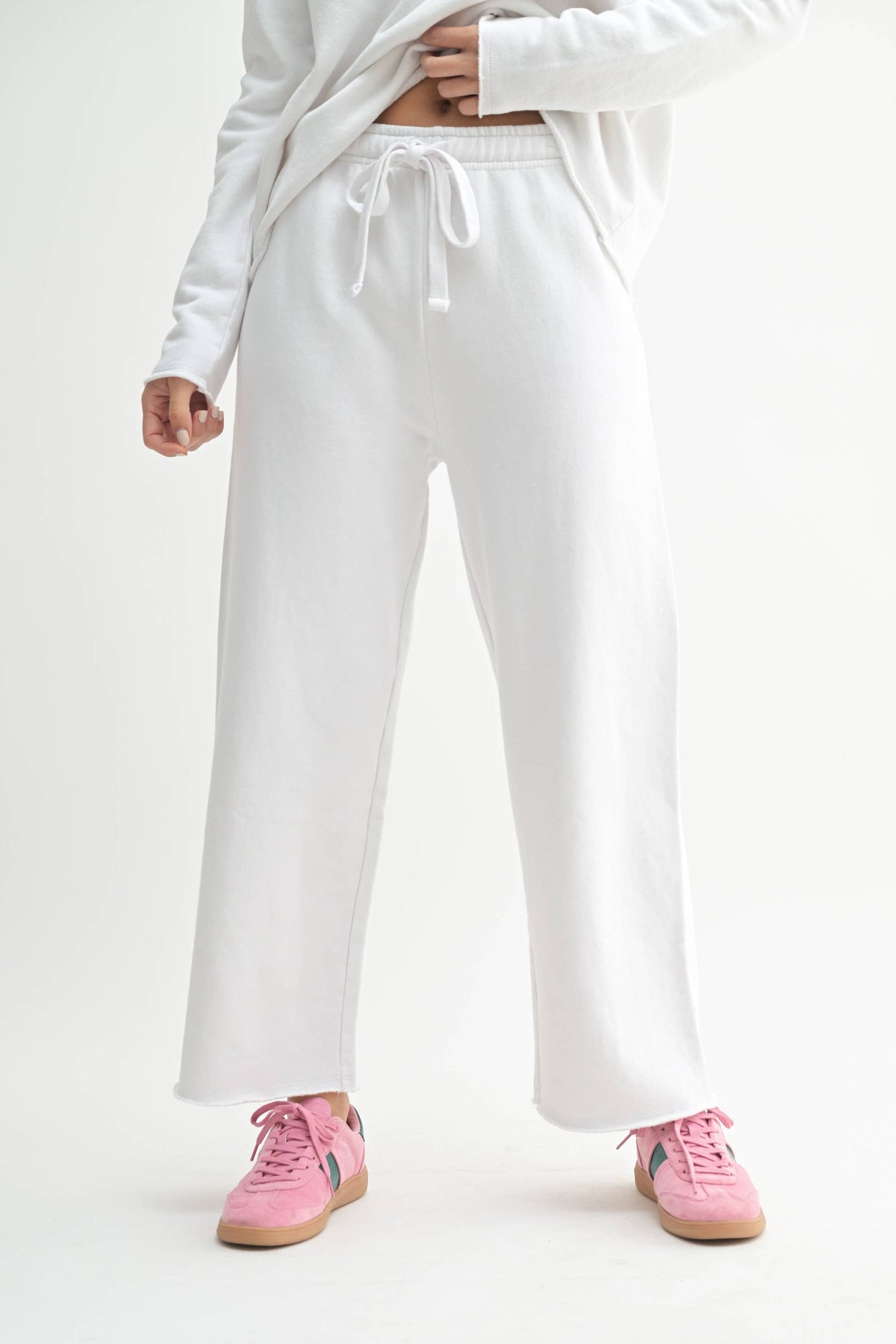 Malibu Wide-Leg Fleece Pants: SHADOW / S:M:L (2:2:2)