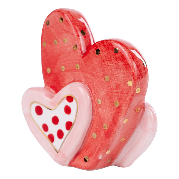 Glory Haus Red & White Heart Charcuterie Board Topper