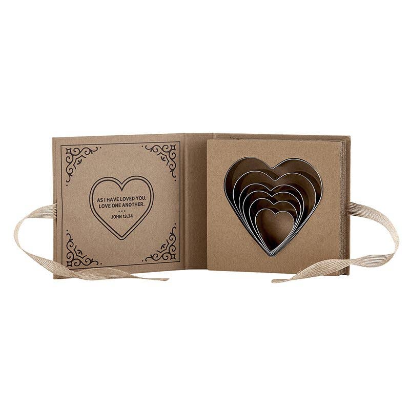 Cardboard Cookie Cutter Set - Heart