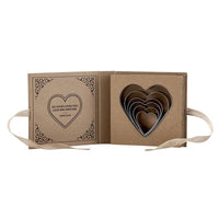 Cardboard Cookie Cutter Set - Heart